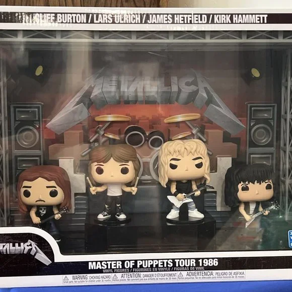 Funko Pop! Moment Deluxe Metallica Master Of Puppets Tour 1986 ~ Sold Out Excl. - Picture 3 of 7